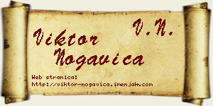 Viktor Nogavica vizit kartica